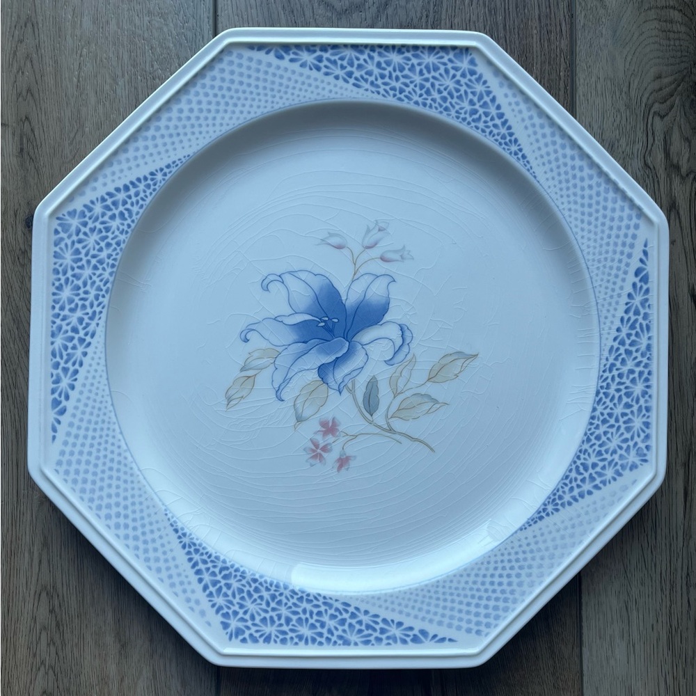 ‼️RARE Find😮 NIKKO American Gardens -Meadow Lily Collection Plater 1986-88